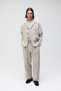 technical city blazer seersucker