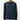Unfeigned navy blue basic long sleeve t-shirt on model half body studio