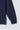 Unfeigned navy blue basic long sleeve t-shirt front detail close-up
