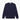Unfeigned navy blue basic long sleeve t-shirt with logo front flat lay logo
