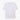 Unfeigned white basic t-shirt with logo front flat lay logo