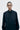 Unfeigned dark navy cotton tie on model studio