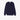Unfeigned dark navy crewneck merino knit front flat lay