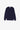 Unfeigned dark navy crewneck merino knit front flat lay