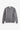 Unfeigned grey crewneck merino knit front flat lay