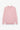 Unfeigned rose crewneck merino knit front flat lay
