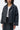 Unfeigned charcoal her city jacket WR on model half body studio