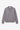 Unfeigned grey her merino polo front flat lay