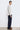 Unfeigned grey melange long sleeve oversized t-shirt on model full body studio