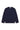 Unfeigned navy blue long sleeve oversized t-shirt front flat lay