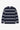 Unfeigned raw stripes long sleeve oversized t-shirt terry front flat lay