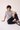 Unfeigned raw with royal stripes mini basic t-shirt terry front full body studio worn on model