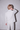 Unfeigned stone mini smart jacket N WR back logo studio half body worn on model