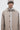 Unfeigned olive oversized work jacket WR on model portrait studio