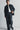 Unfeigned grey regular pants blend on model full body