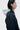 Unfeigned dark navy technical coach jacket WP on model half body