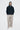 Unfeigned dark navy technical coach jacket WP on model full body