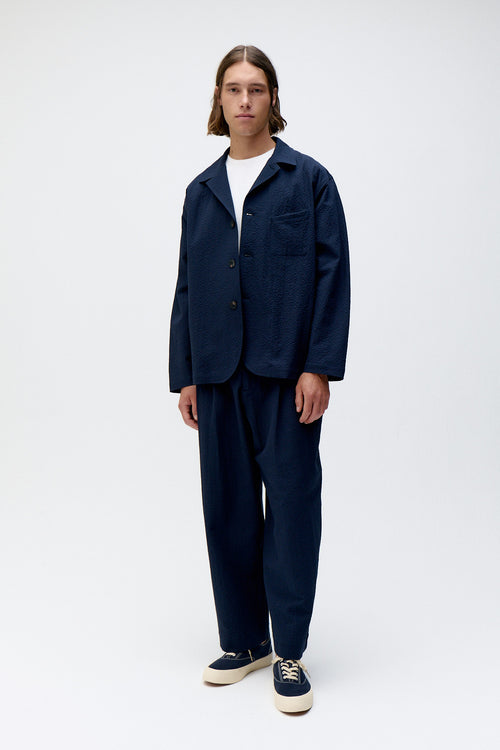 city blazer seersucker