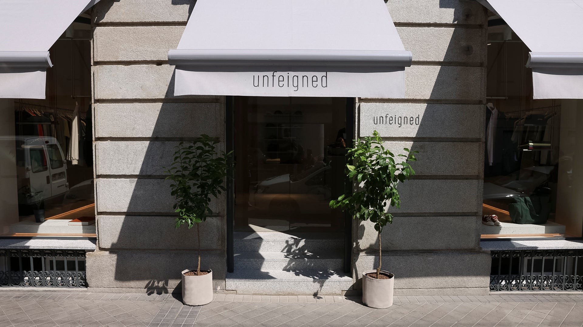 flagship store Madrid – unfeigned