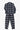 cotton mouline smart jacket set - navy check