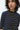 Unfeigned blue graphite with lemon stripes basic long sleeve t-shirt terry on model portrait studio