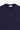 Unfeigned navy blue basic long sleeve t-shirt with logo front detail flat lay close-up logo