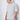 Unfeigned grey melange basic t-shirt on model half body studio