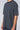 Unfeigned blue graphite with lemon stripes basic t-shirt terry on model portrait studio