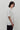 Unfeigned marine stripes basic t-shirt terry on model half body studio