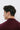 Unfeigned burgundy cashmere knit on model