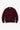 Unfeigned burgundy cashmere knit front flat lay