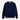 Unfeigned dark navy crewneck merino knit front flat lay