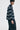 Unfeigned raw stripes long sleeve oversized polo terry on model half body studio