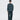 Unfeigned raw stripes long sleeve oversized polo terry on model full body studio