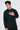 Unfeigned caviar long sleeve oversized t-shirt on model half body studio