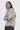 Unfeigned fog long sleeve oversized t-shirt on model half body