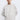 Unfeigned grey melange long sleeve oversized t-shirt on model half body studio