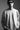 Unfeigned grey melange long sleeve oversized t-shirt on model portrait studio