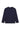 Unfeigned navy blue long sleeve oversized t-shirt back flat lay