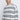 Unfeigned dark navy stripes long sleeve oversized t-shirt terry on model portrait studio