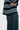 Unfeigned raw stripes long sleeve oversized t-shirt terry on model studio