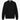 Unfeigned black merino polo front flat lay