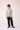 Unfeigned dark navy stripes mini sweatshirt terry front studio worn on model