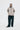 Unfeigned olive oversized work jacket WR on model full body