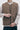 Unfeigned moca puffed vest WR on model half body