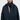 Unfeigned dark navy puffer scarf WR on model half body