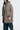 Unfeigned moca puffer scarf WR on model
