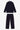 Smart jacket seersucker and city pants seersucker set - Navy