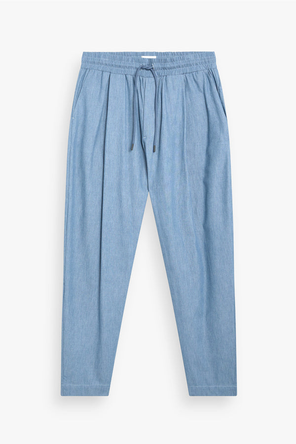 smart pants cotton – light indigo