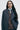 Unfeigned slate technical blazer N WR front close-up studio worn on model